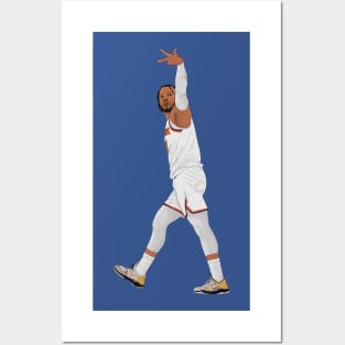 Jalen Brunson Digital Illustration Posters and Art